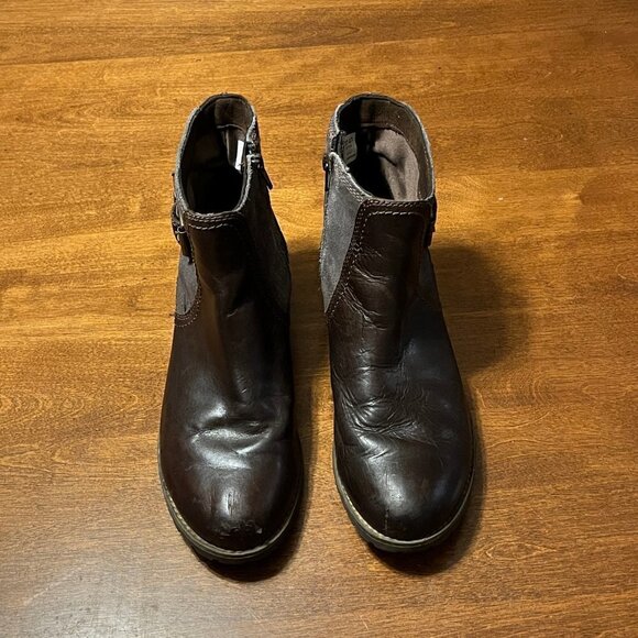 Timberland Earthkeeper Bethel ankle boots women 8.5 leather - Picture 4 of 12